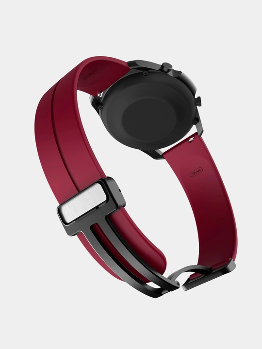 Ремешок силиконовый для Samsung, Huawei, Amazfit и любых других часов, размер 22/20 мм