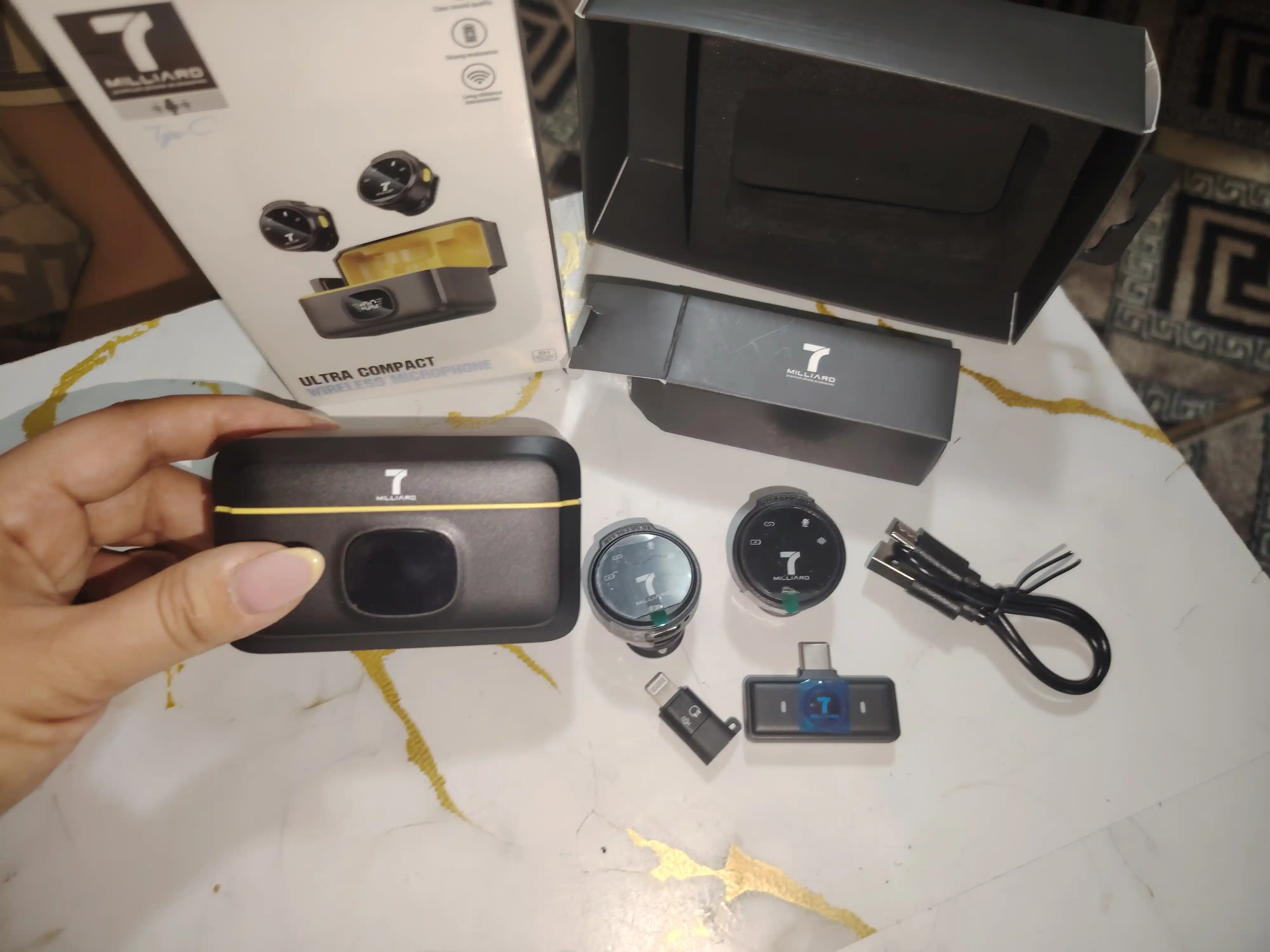 Simsiz mikrofon 7 Milliard Ultra Compact iPhone va Android