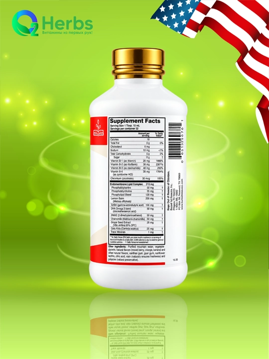 Fosfolipidlar va Omega-3 DKO, Buried Treasure, Added Attention, 480 ml