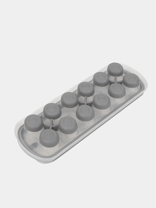 Силиконовая форма для льда с крышкой, 2 вида