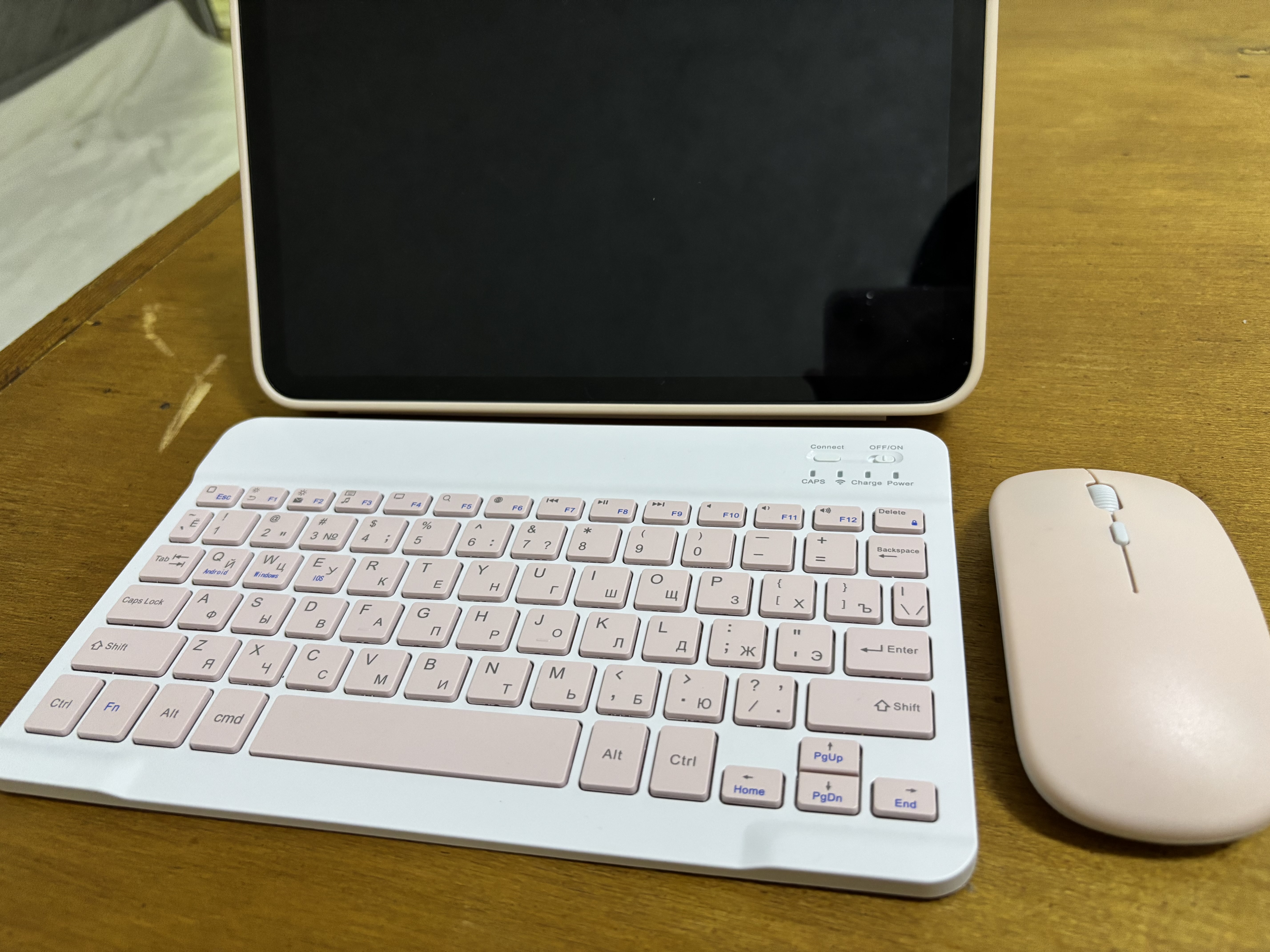 Planshet uchun simsiz Bluetooth klaviatura, ixcham va qulay, ish uchun mos, ipad uchun