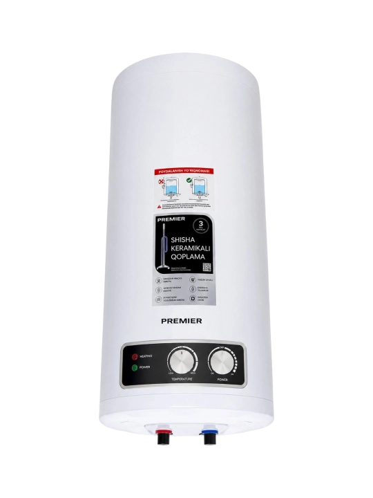 Водонагреватель Premier PRM-30WH05DG, 30 л, 1500 Вт, электрический, вертикальный - 