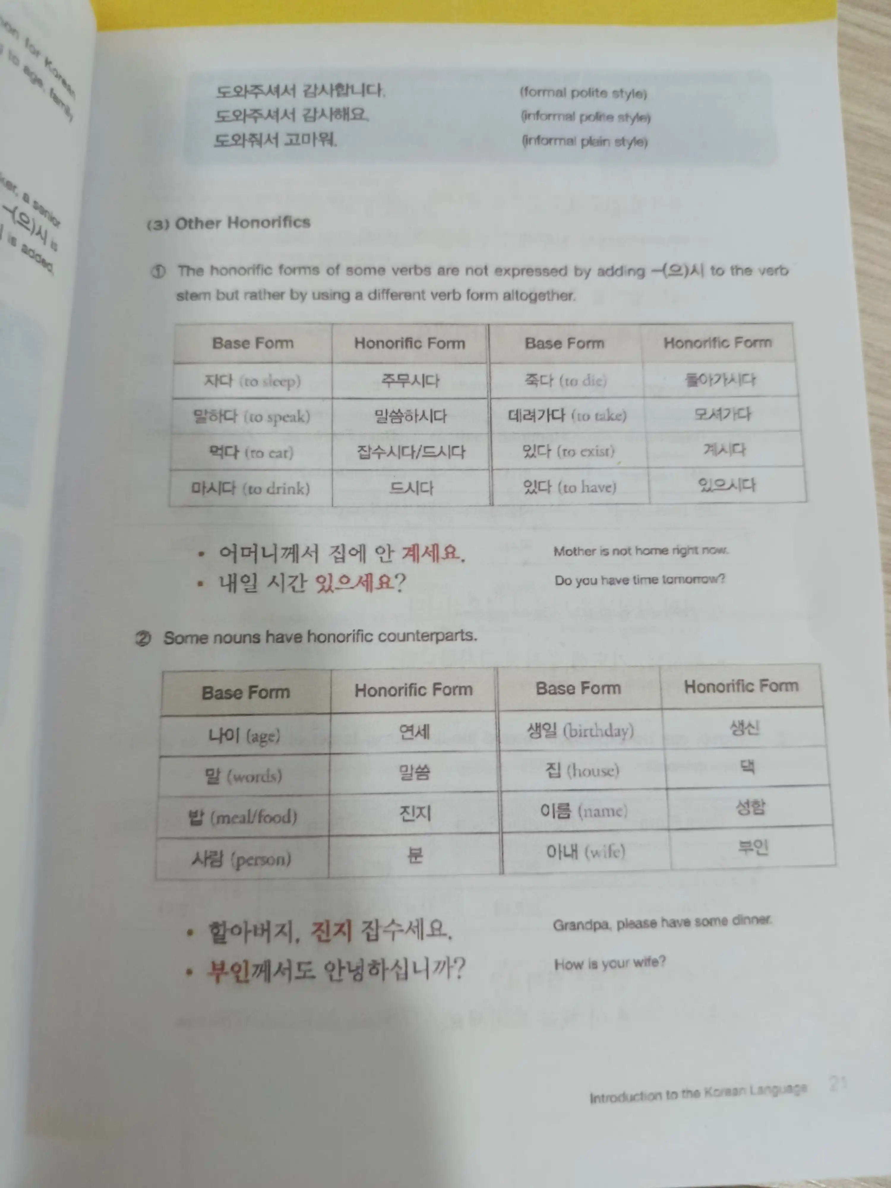 Korean Grammar in Use: Грамматика корейского языка. Beginning, Intermediate