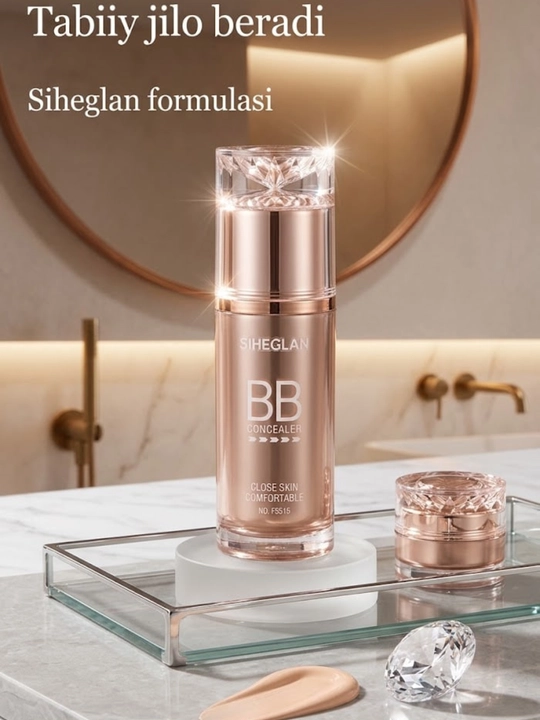 Tonal BB krem SIHEGLAN Close Skin Comfortable yuzdagi nuqsonlarni berkituvchi konsiler 