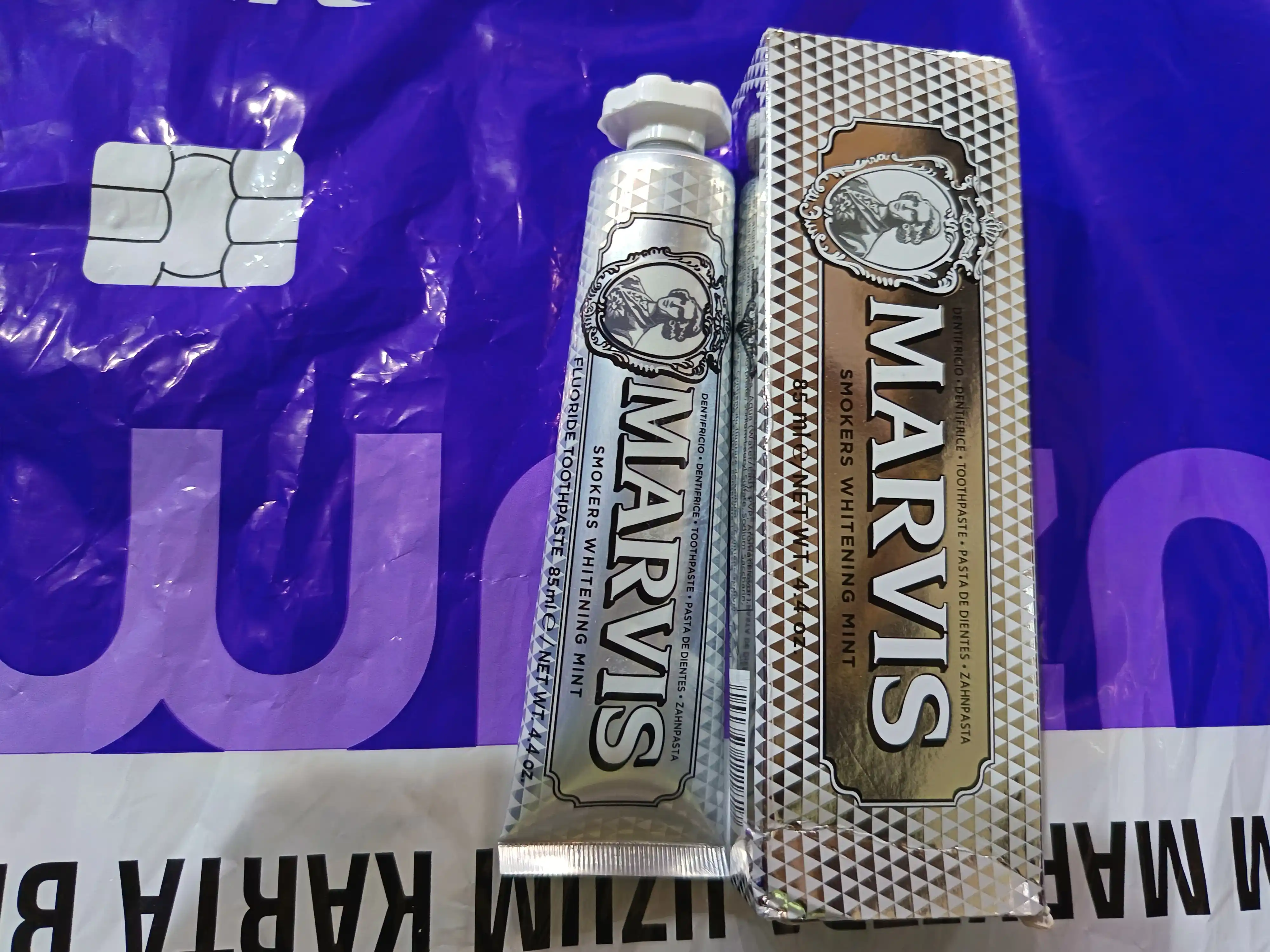 MARVIS tish pastasi - klassik yalpiz infuziyasi, 85 ml