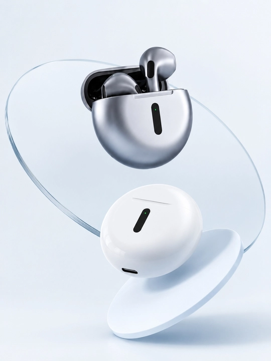 Simsiz quloqchinlar Bluetooth 5.3 TWS, mikrofon, sensorli boshqaruv, Type-C