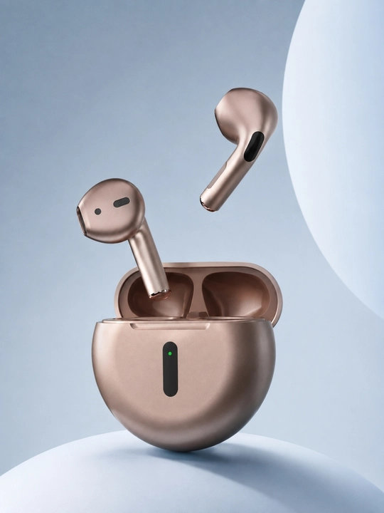 Simsiz quloqchinlar Bluetooth 5.3 TWS, mikrofon, sensorli boshqaruv, Type-C