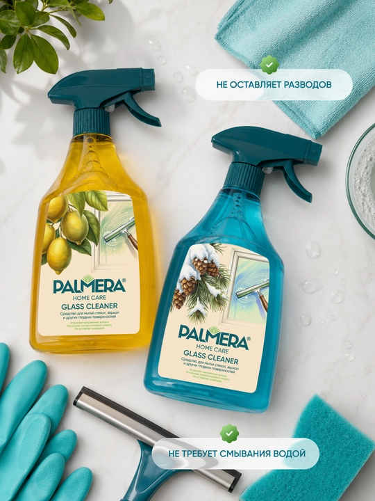 "PALMERA" "Oyna tozalovchi" HIMALAYAN BREEZE 500 ml