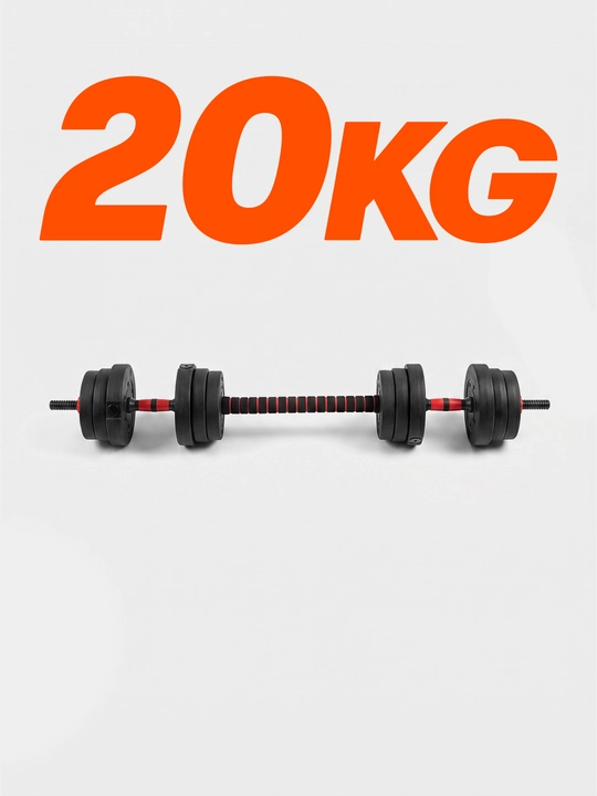 Yig'ma gantellar to plami va shtanga, gantel nabor 15 kg - 30 kg
