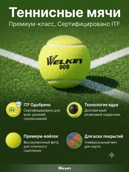 Мяч для спорта, мяч для тренировки, теннисный мяч для тренировок, теннисный мяч для игры