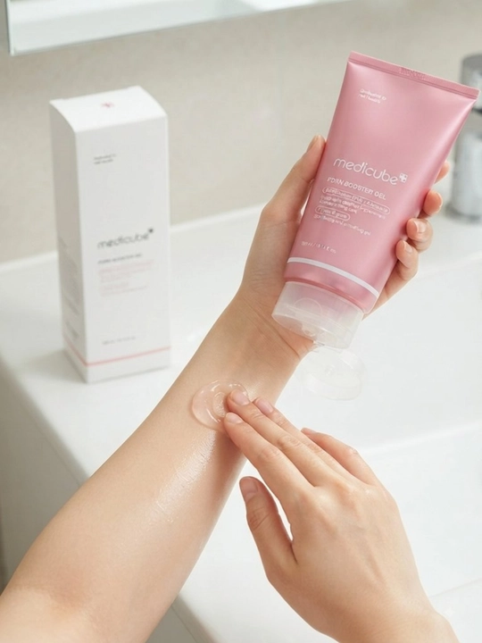 Мульти-бустер гель для лица и тела Medicube PDRN Booster Gel, лифтинг гель 300 мл