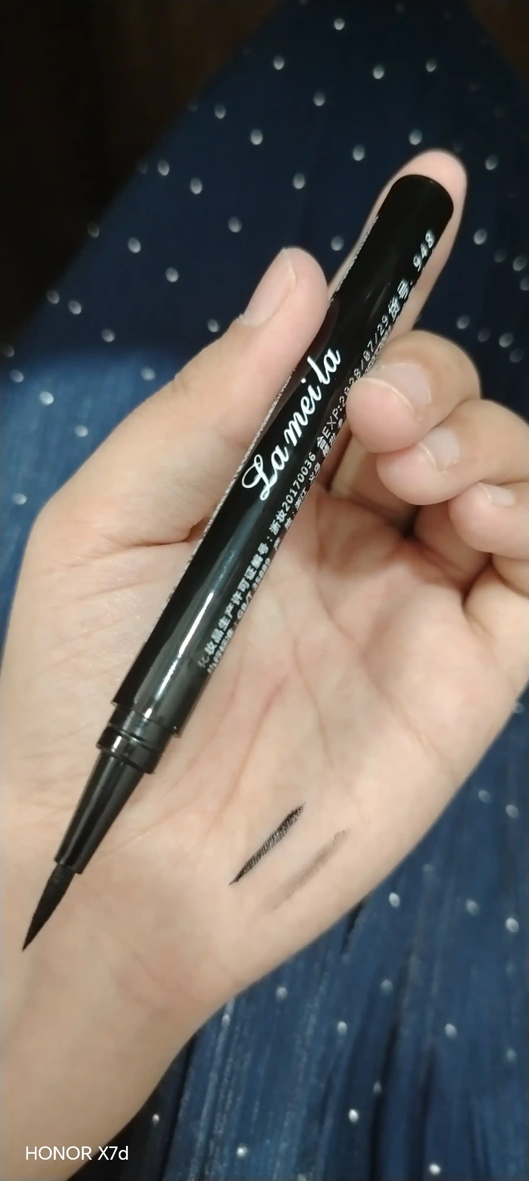 Podvodka flomaster 2 tasi 1 da ko'zlar uchun, SVMY va EYELINER, suvga chidamli