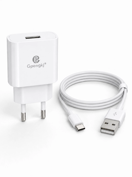 Сетевое зарядное устройство Gpengkj 2.4A, USB-A, кабель 1 м, Lightning / Type-C
