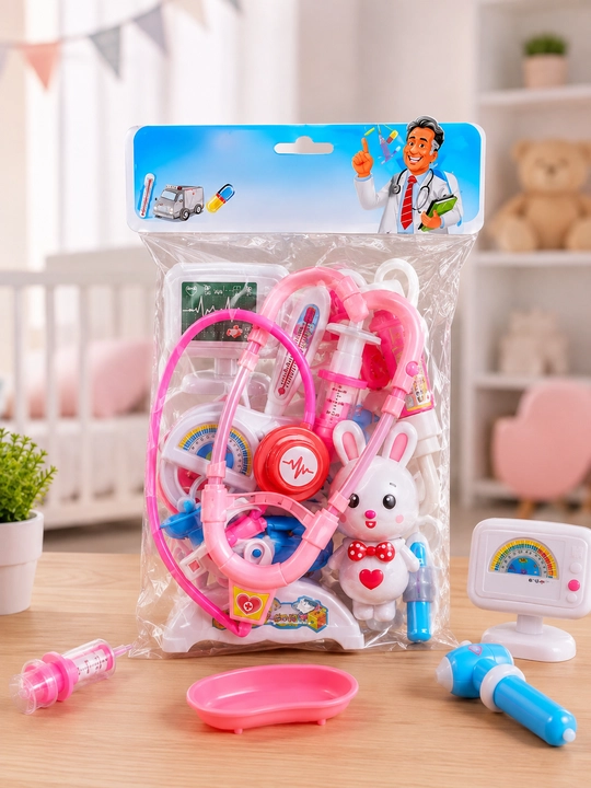 Детский набор доктора, 3+, игрушка врач, медицинский набор, 10+ предметов