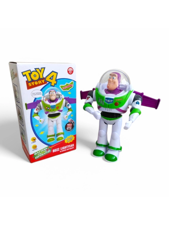 Робот Buzz Lightyear, ходячая игрушка со светом и звуком, для детей 3+ - 