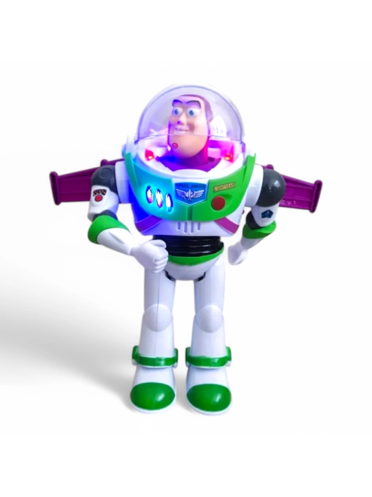 Робот Buzz Lightyear, ходячая игрушка со светом и звуком, для детей 3+