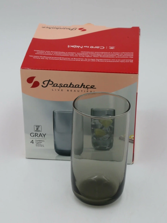 Набор стаканов стеклянных Pasabahce Longdrink, 365 мл, 4 шт, для коктейлей, сока и воды