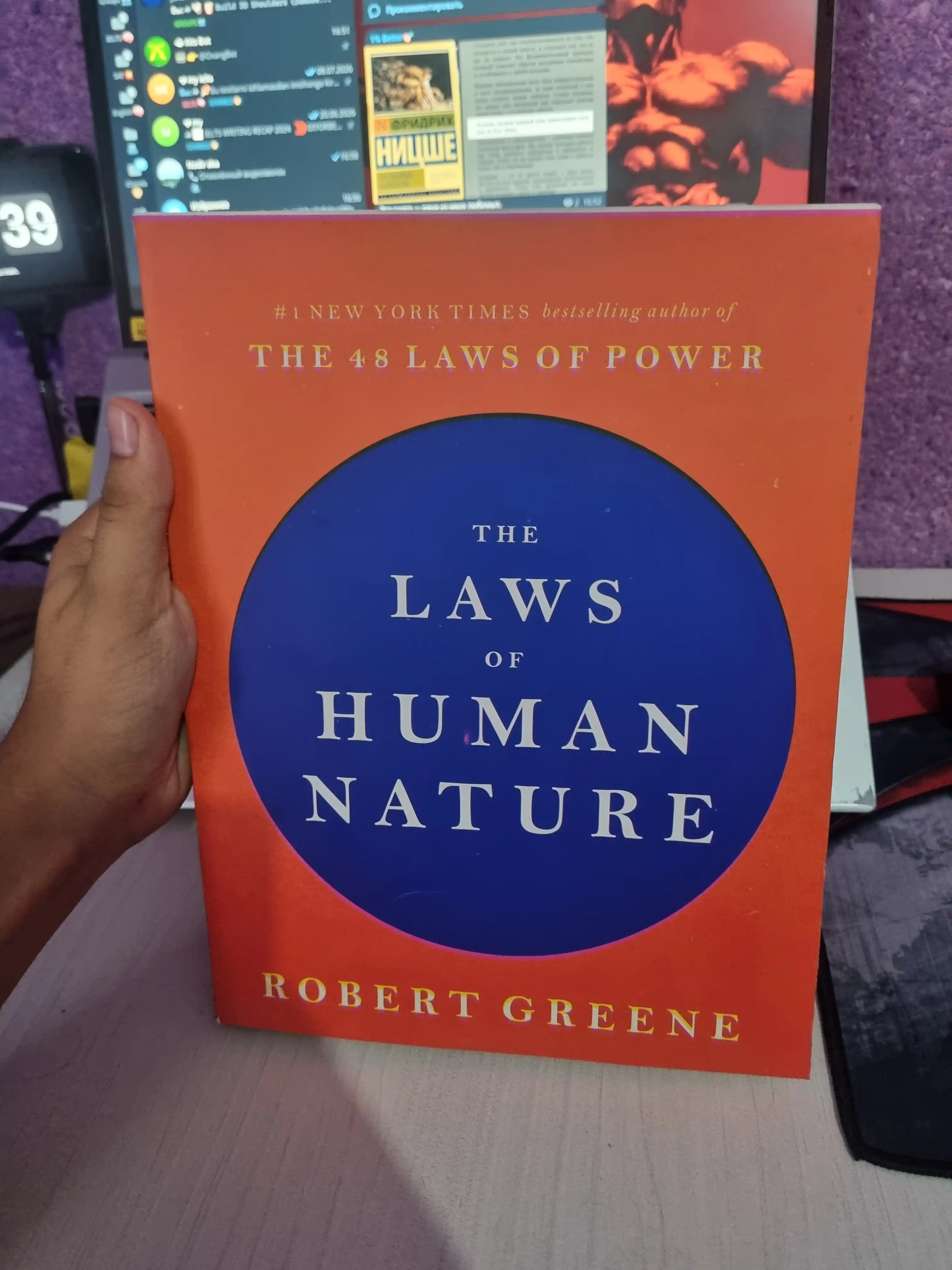 Kitob, "The Laws of Human Nature" - Robert Greene