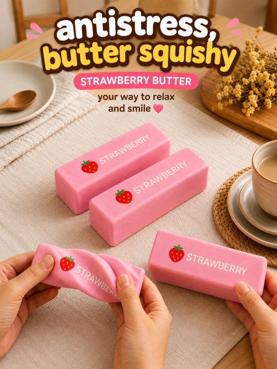 Антистресс мягкие игрушки Butter Squish