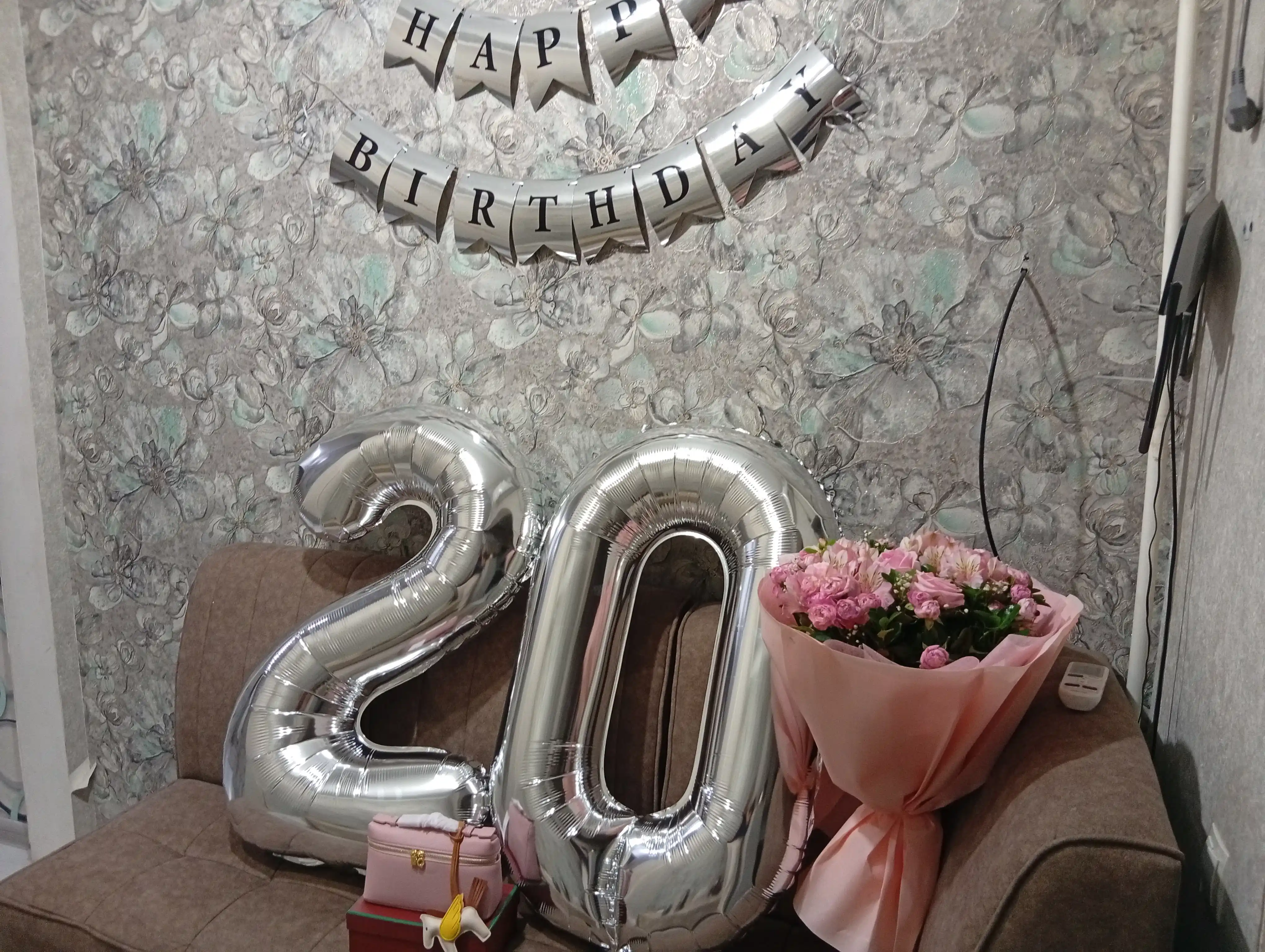 Гирлянда Happy Birthday баннер для украшения дня рождения, декор для праздника