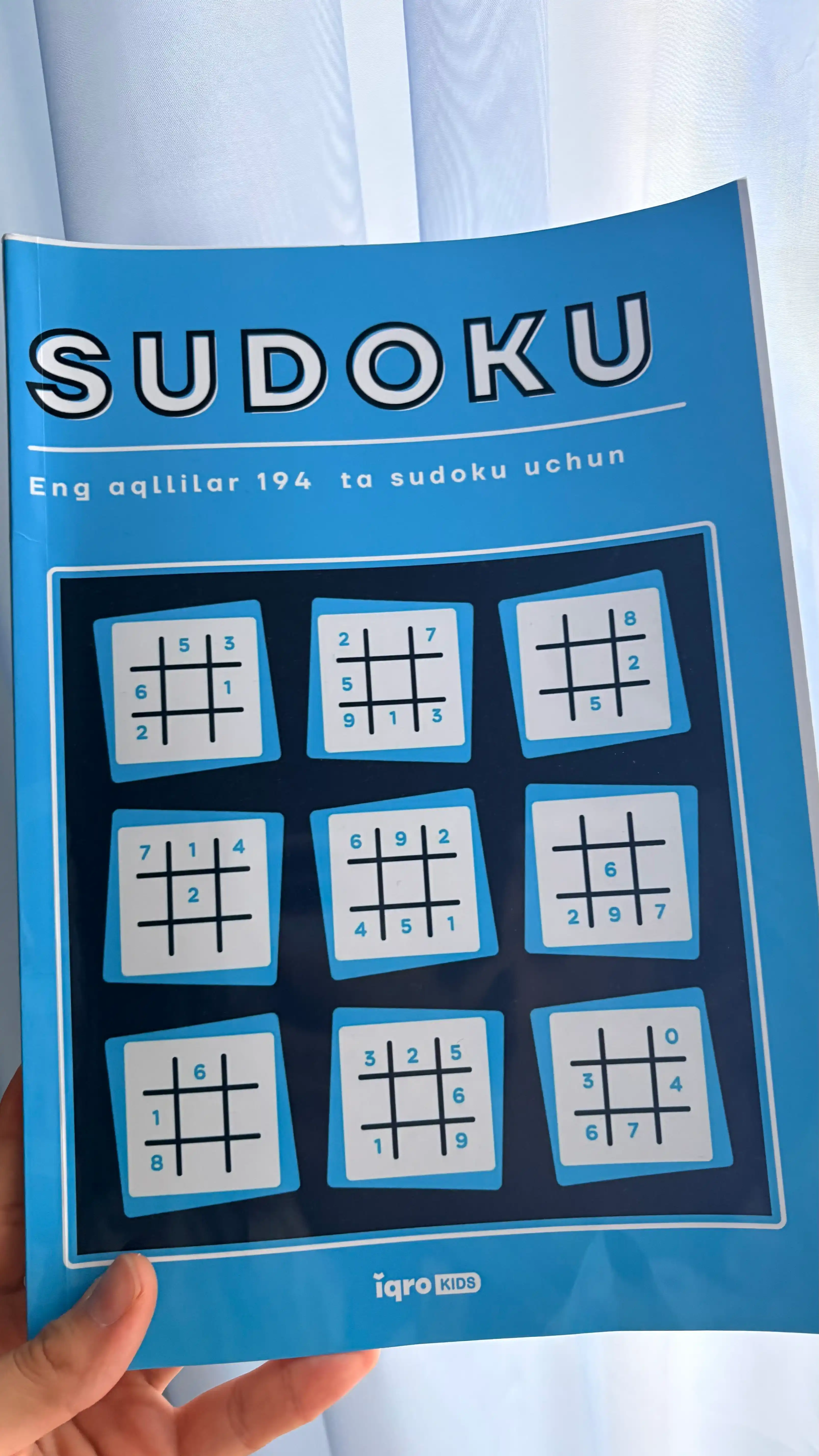 Sudoku – mantiqiy boshqotirmalar