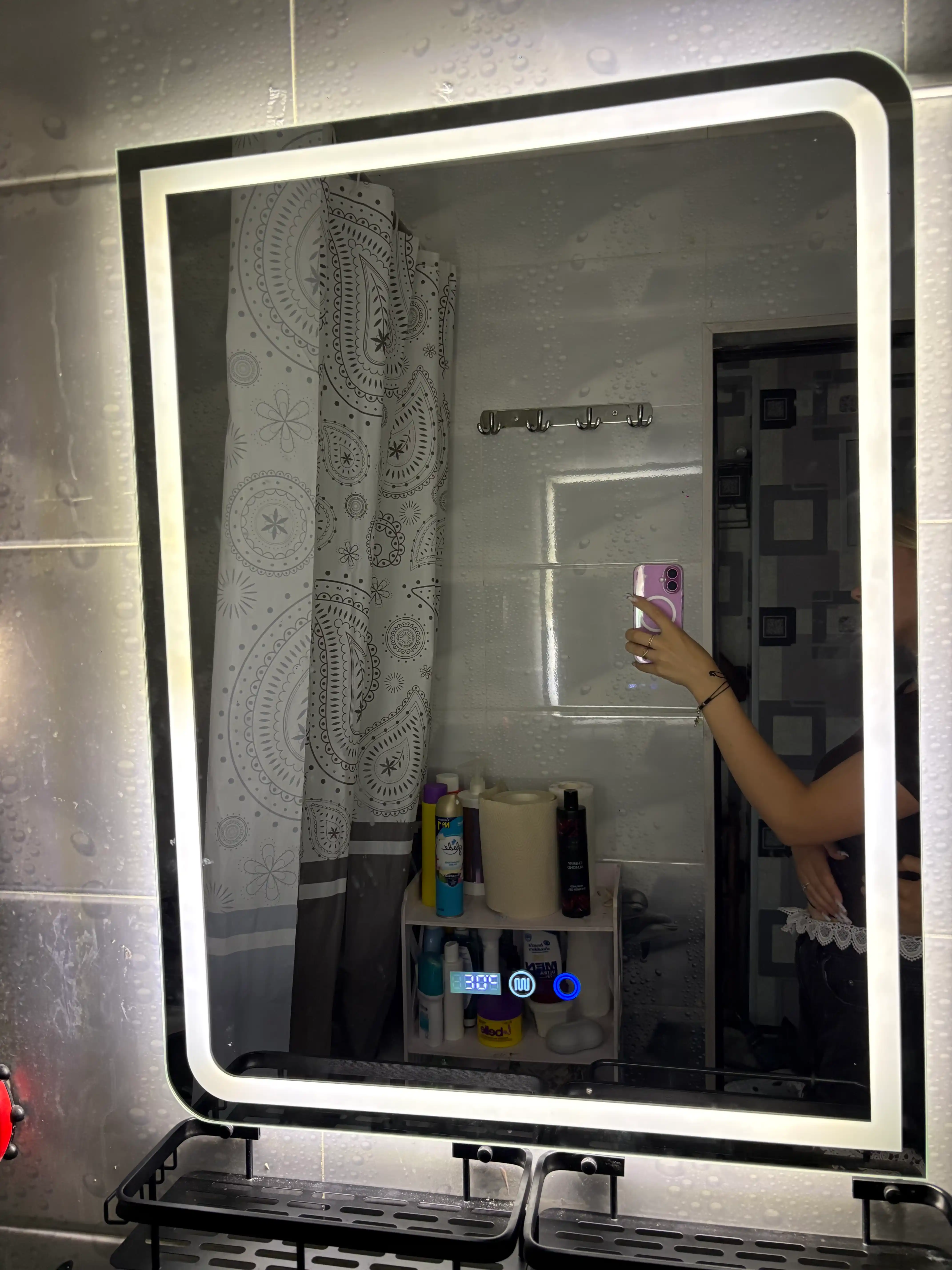 60×80 sm aqlli LED oyna