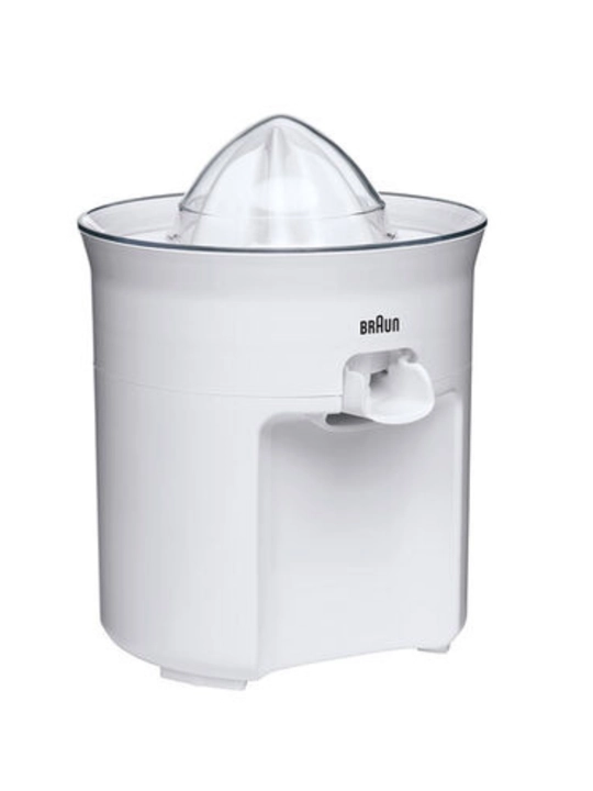 Sitrus mevalar uchun elektr sharbat chiqargich Braun CitrusQuick 3 CJ3050WH, 60 Vt