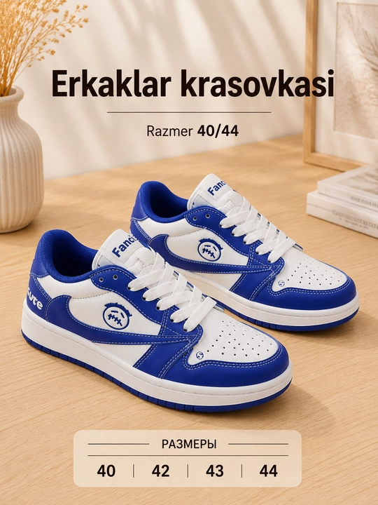 Erkaklarning kundalik krossovkalari