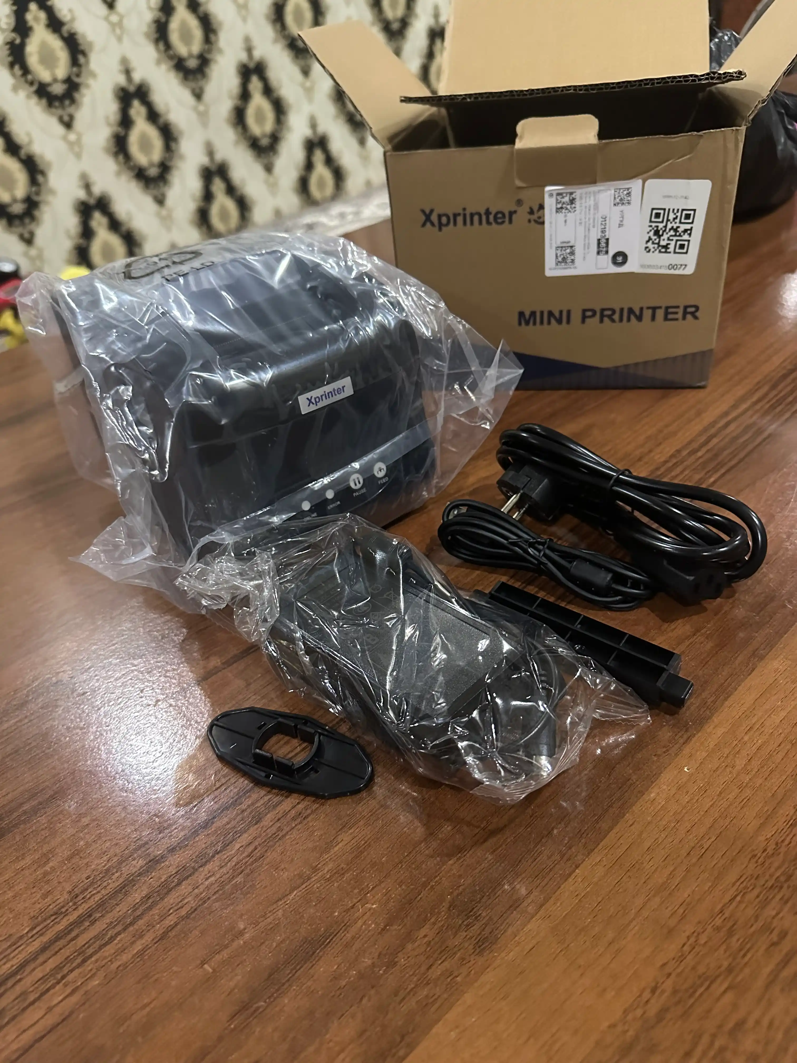 Termal yorliq va cheklar printeri Xprinter XP-365B, 80 mm, 127 mm/s USB