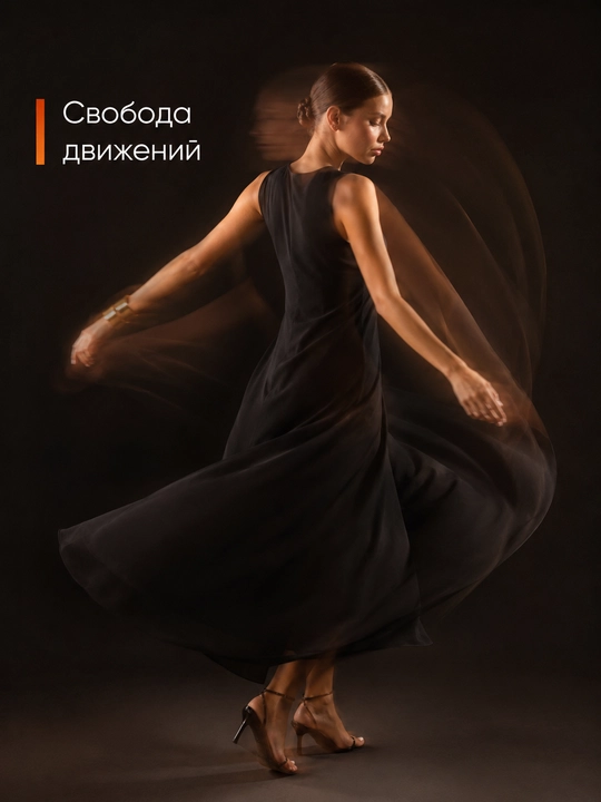 Платье женское, базовое, в офис