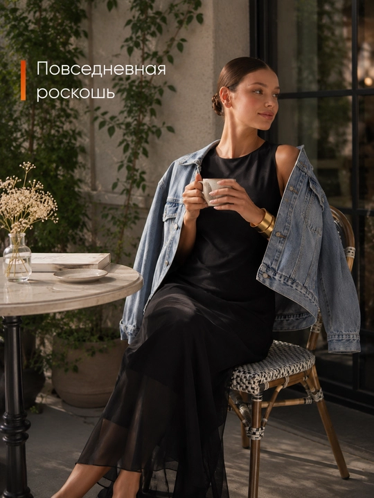 Платье женское, базовое, в офис