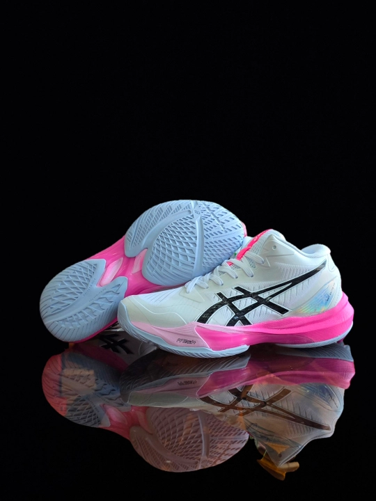 Volleyboll krossovkalari, ASICS Sky Elite FF, amortizatsiyalangan, unisekss