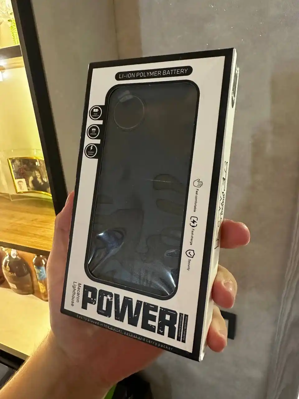 Внешний аккумулятор Power Bank 20000mA 66W, с быстрой зарядкой +4 кабеля