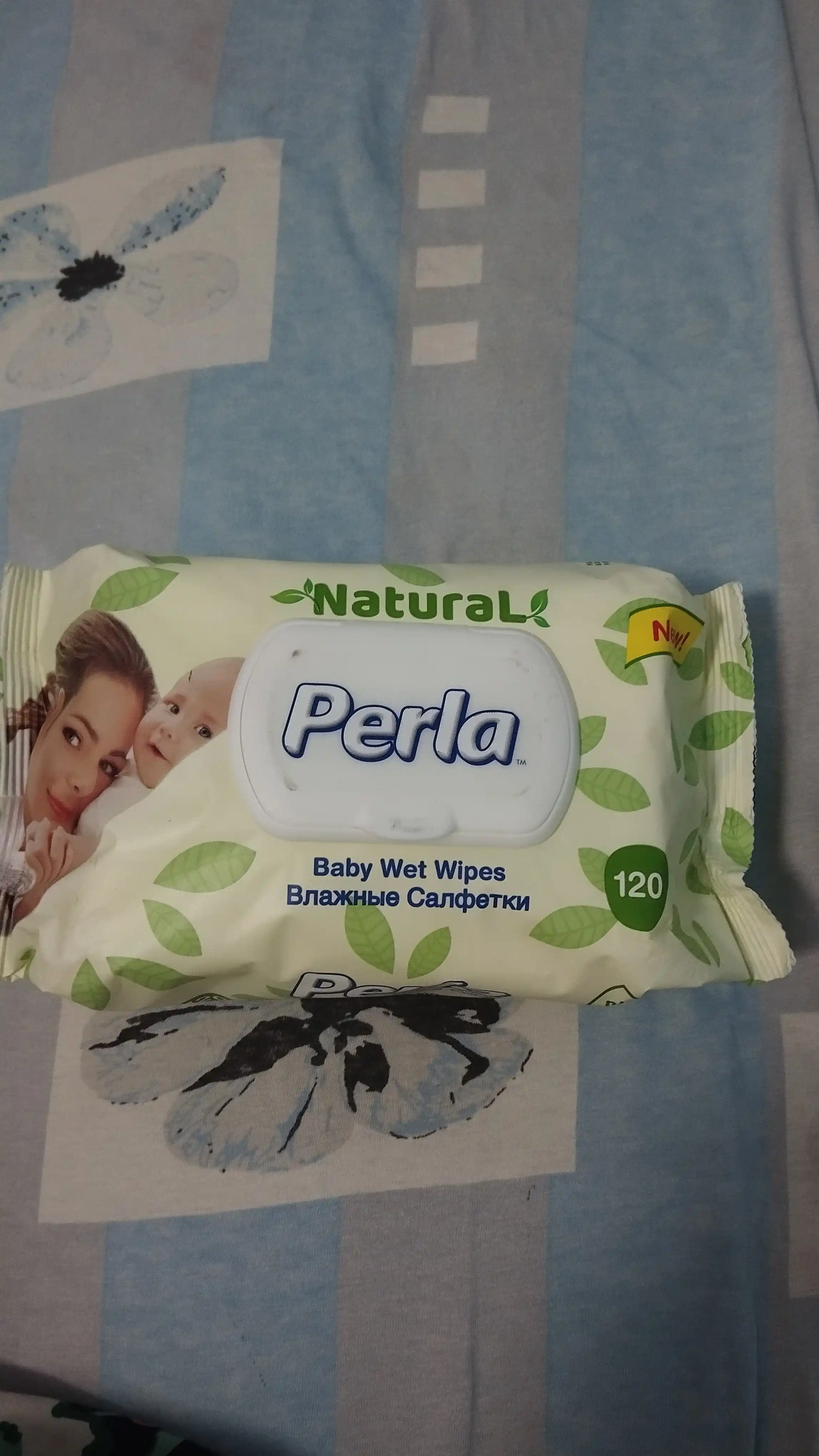 PERLA NATUREL nam salfetkalari 120 x 12