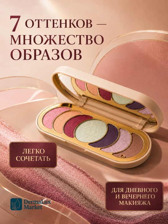Палетка теней для макияжа глаз Rare Beauty Give Yourself Grace матовые и шиммерные оттенки