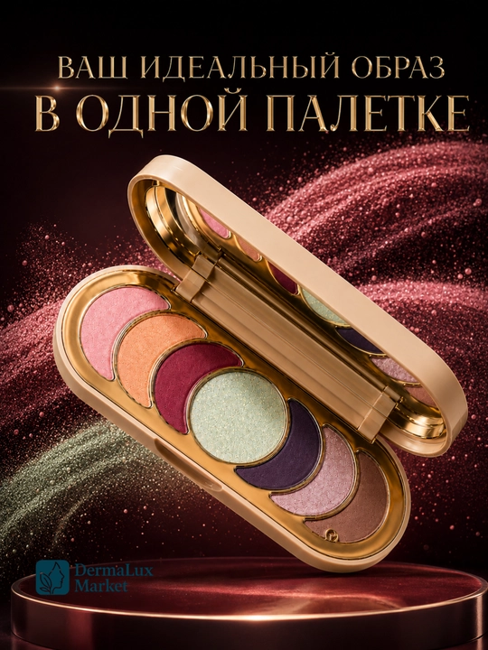 Палетка теней для макияжа глаз Rare Beauty Give Yourself Grace матовые и шиммерные оттенки