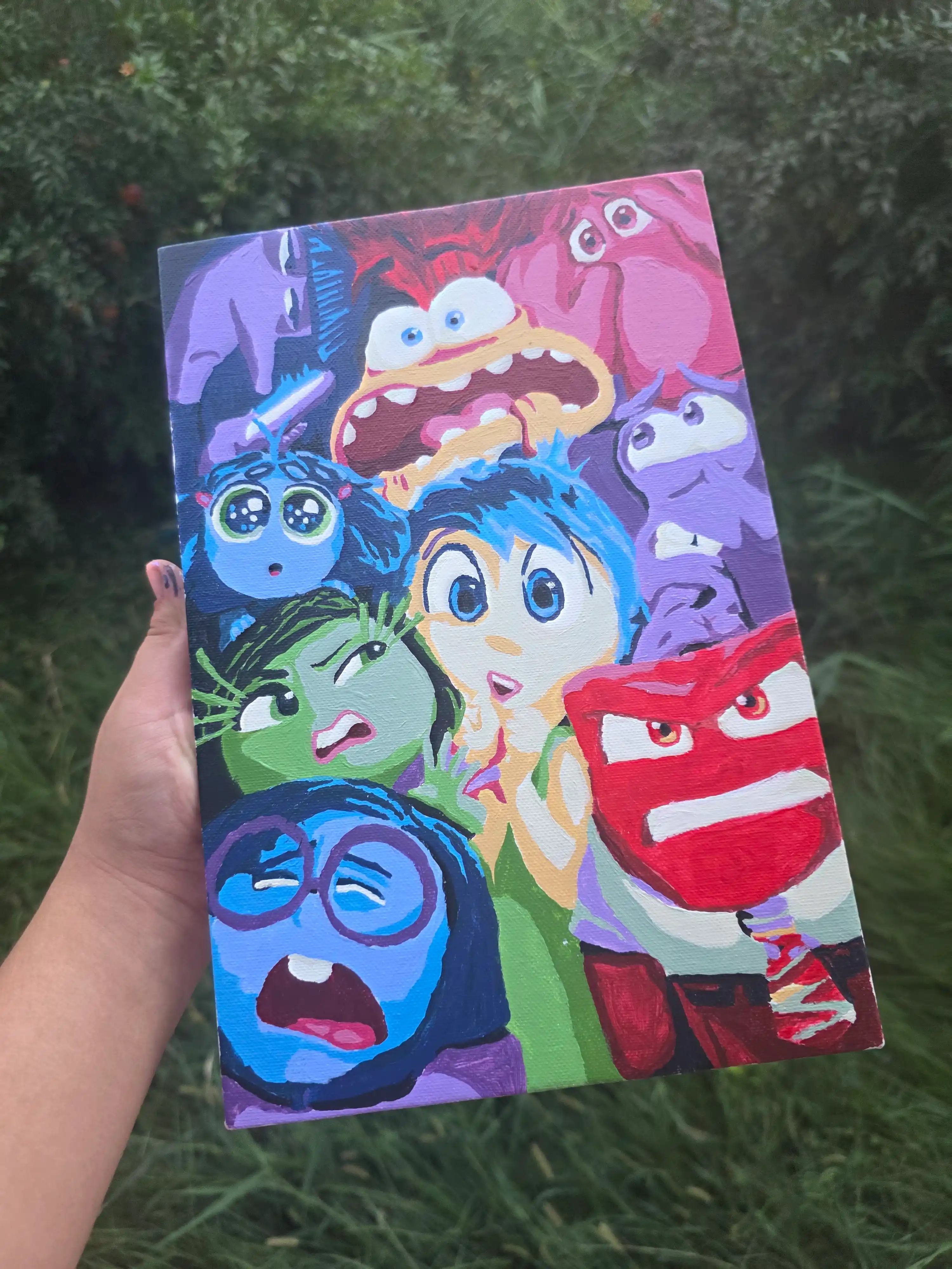 Raqam bo'yicha rasm Skystore ramkaga tortilgan, 20 * 30