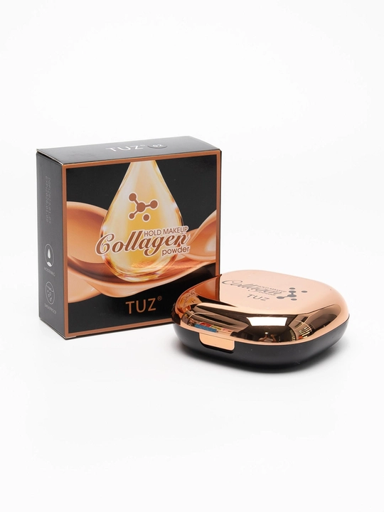 Пудра с коллагеном TUZ Collagen Hold Makeup Powder, 2 в 1 - 
