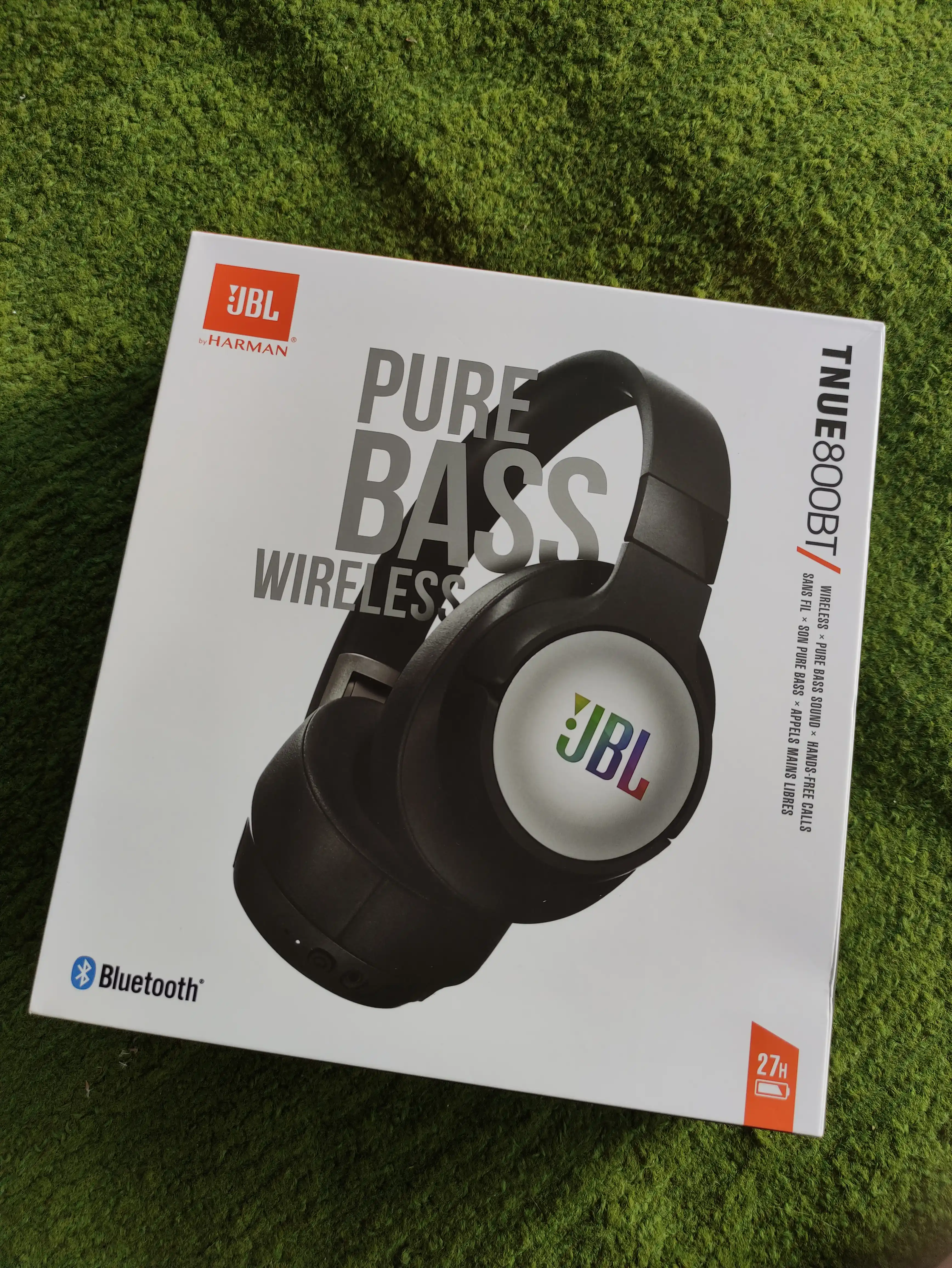 JBL TUNE 800 BT oyin quloqchinlari, simsiz, kuchli ovoz, bass ishqibozlariga