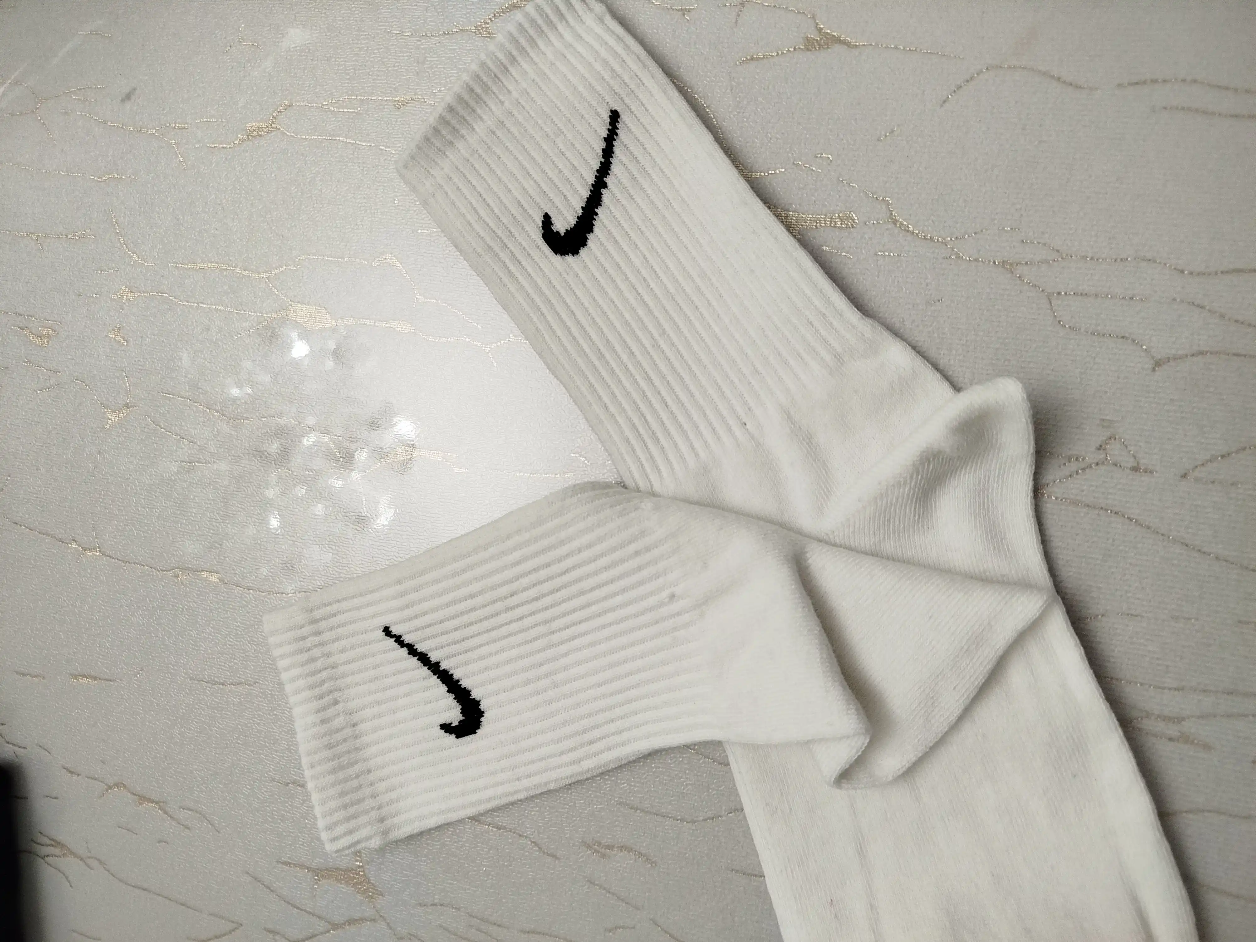 Oq va rangli uzun sport paypoqlari, Nike, 1-3-5 donalik to‘plam, 41-44