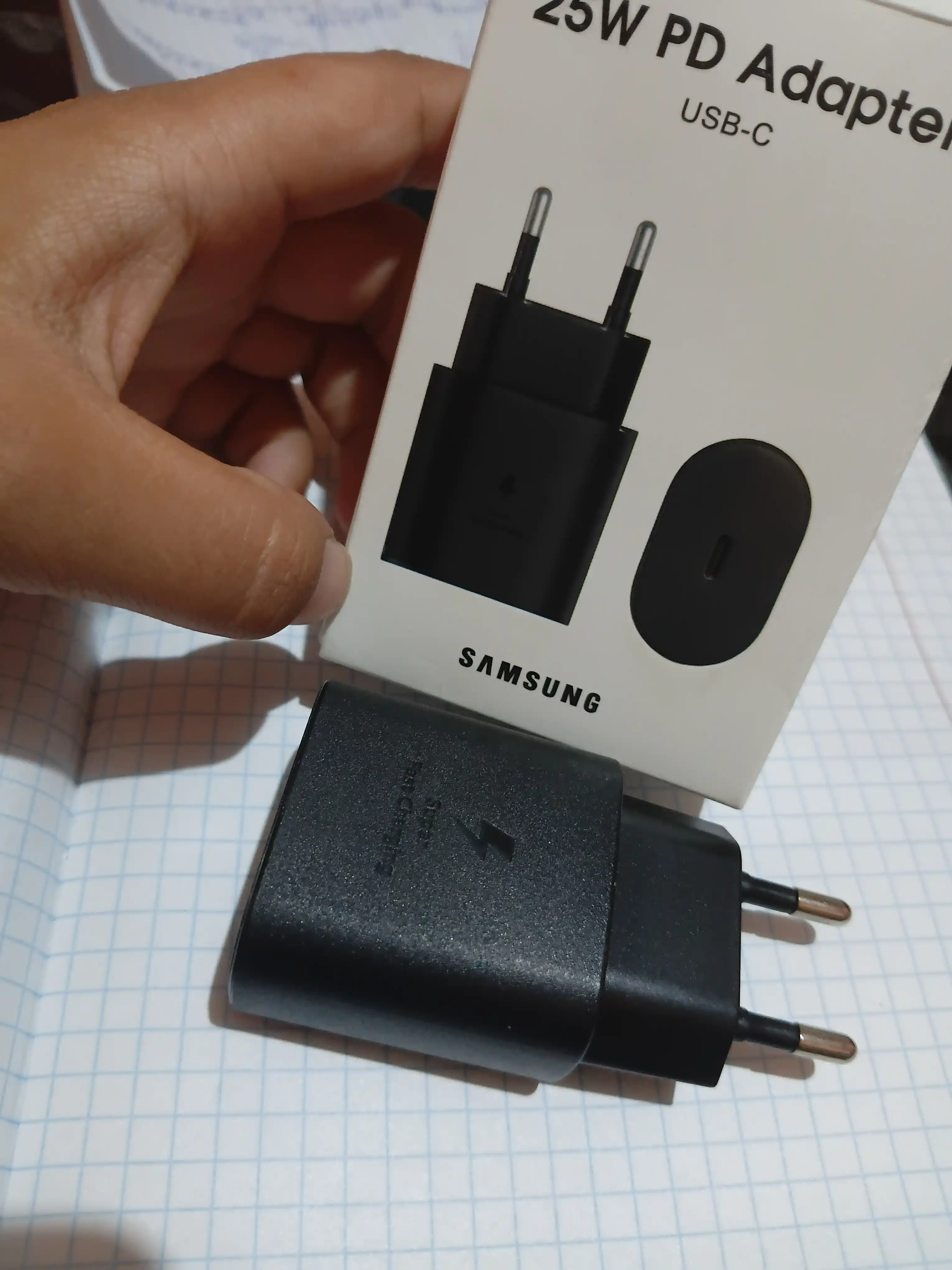 Зарядное устройство, головка, зарядка 25W, Samsung PD adapter Type-c