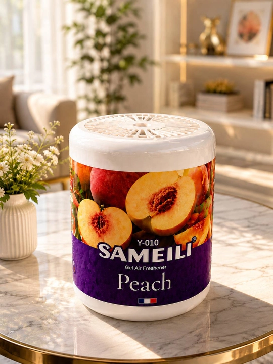 SAMEILI Y-010 Peach гелевый ароматизатор для автомобиля, аромат персика, 200 г