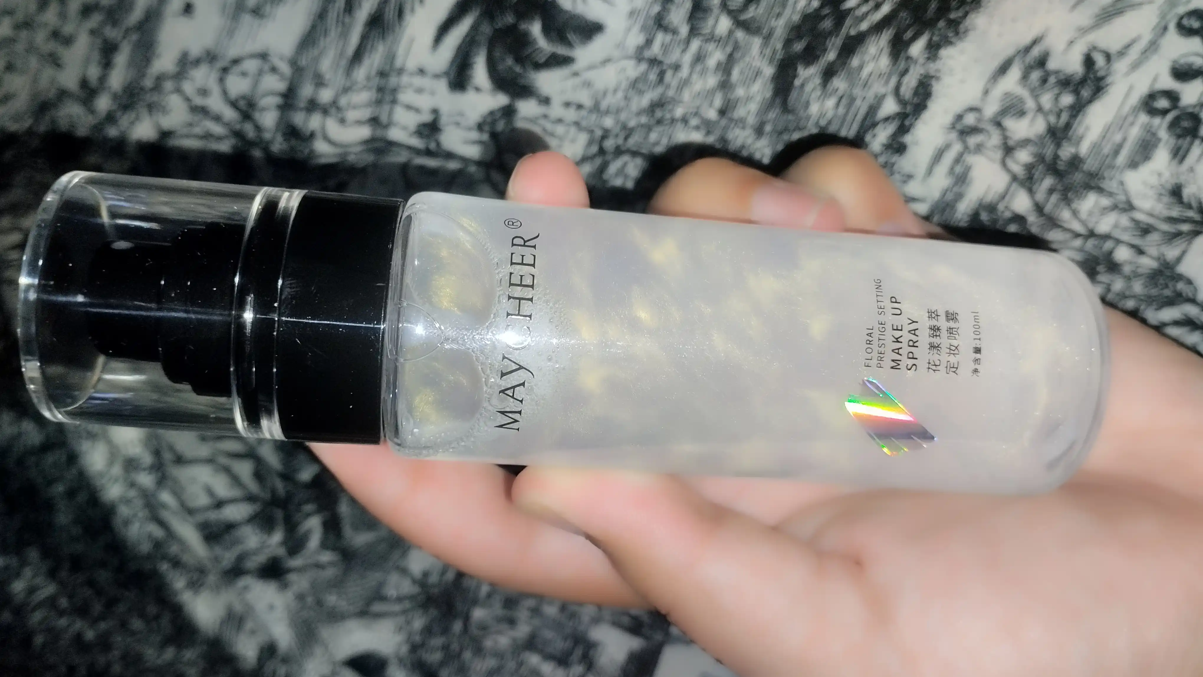 Maycheer yuz uchun fiksator makiyaj qotirish uchun 100 ml