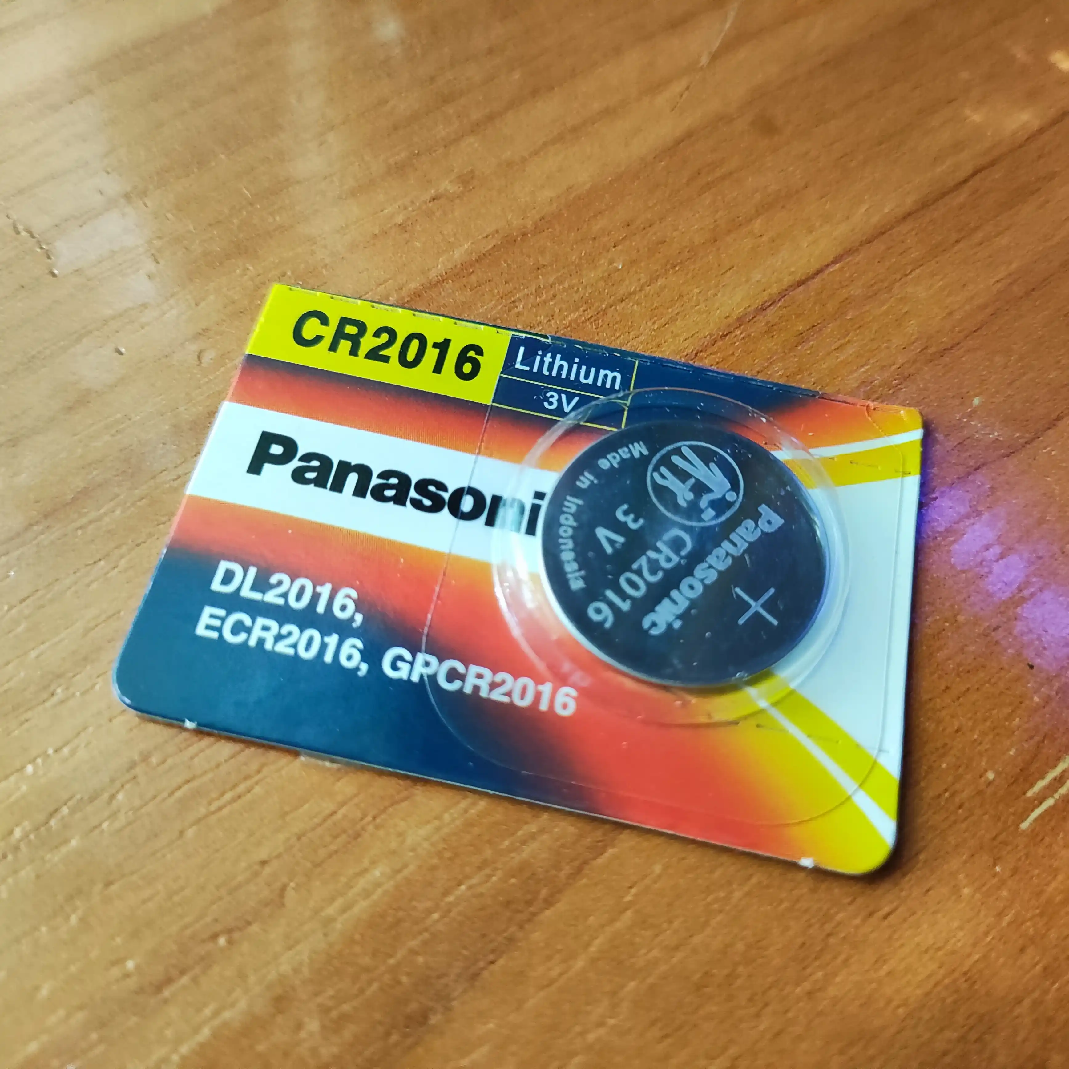 Panasonic CR2016 batareyka, lityum, 1 dona