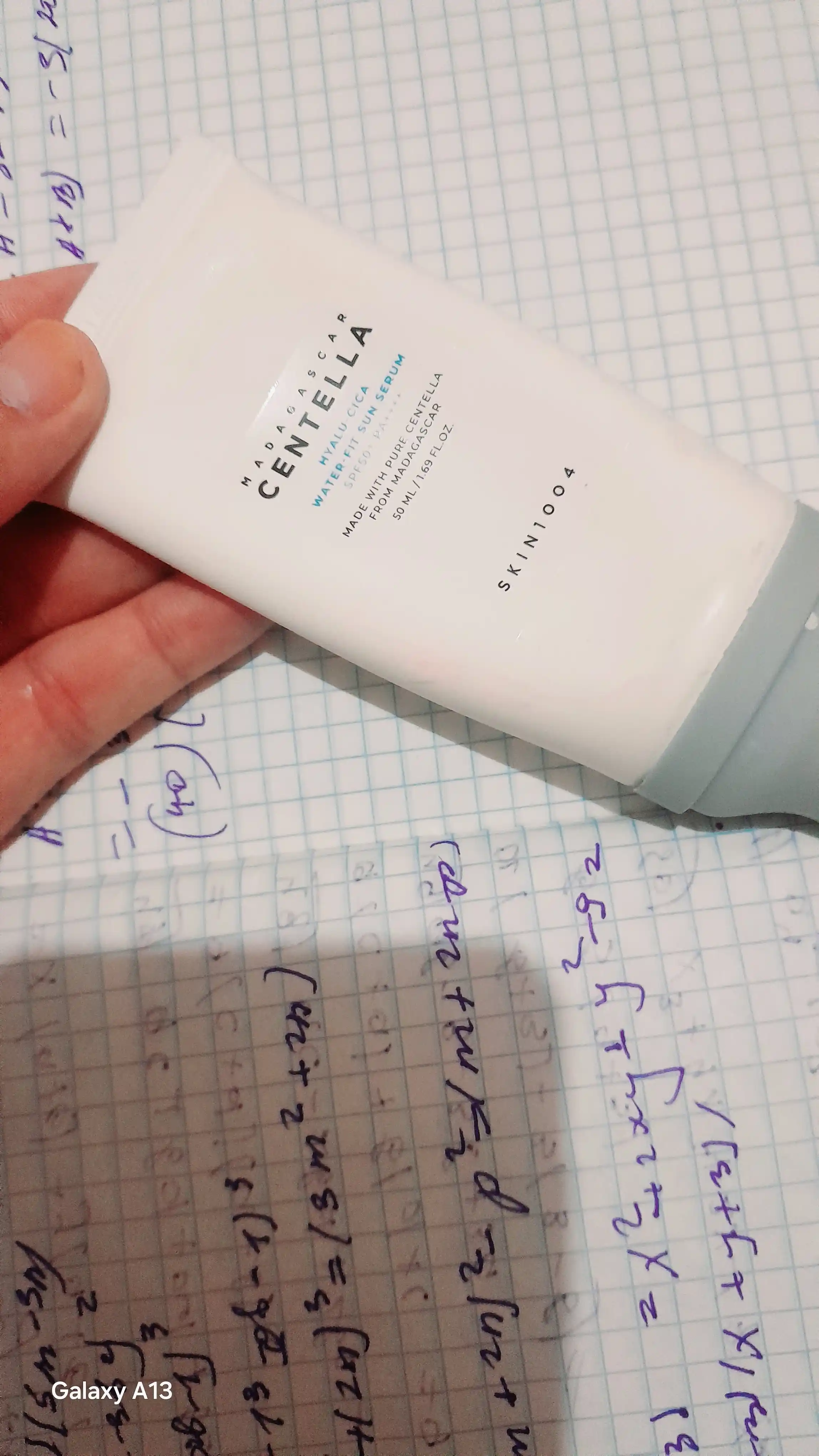 Madagascar SPF 50+ — легкий солнцезащитный крем с экстрактом центеллы, 50 мл