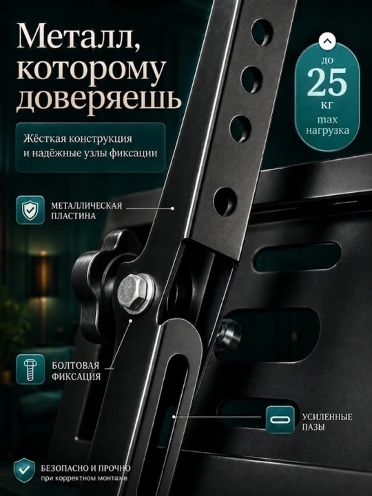 Кронштейн для телевизора, SMART LCD 17 до 35 дюймов