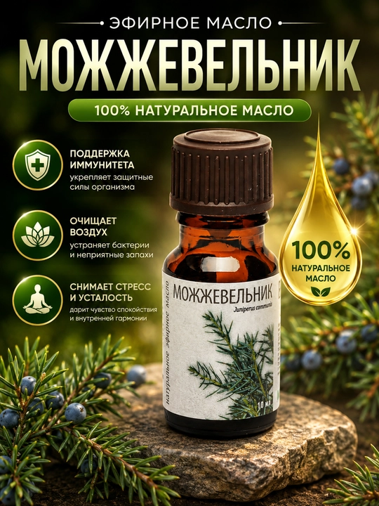Натуральные эфирные масла, розмарин, лаванда, мята, лимон, чайное дерево, пихта, 10 мл - 