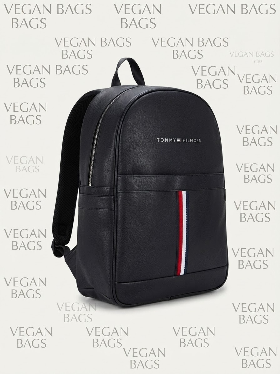 Мужской рюкзак,TOMMY HILFIGER, рюкзак в классическом стиле, для школы и спорта, кожа - 