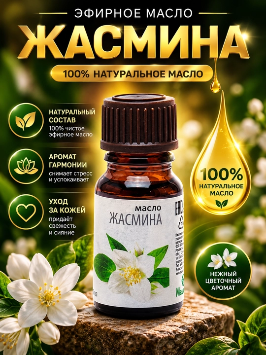 Натуральные эфирные масла, розмарин, лаванда, мята, лимон, чайное дерево, пихта, 10 мл - 