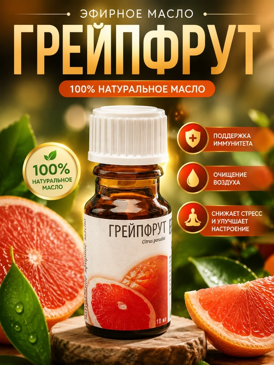 Натуральные эфирные масла, розмарин, лаванда, мята, лимон, чайное дерево, пихта, 10 мл - 